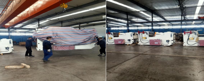 【工作动态】伟德国际1946淮海发动机冲压部新增设备“新成员”