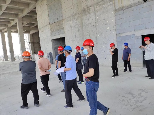 伟德国际1946大厦主体结构及二次结构顺利通过验收