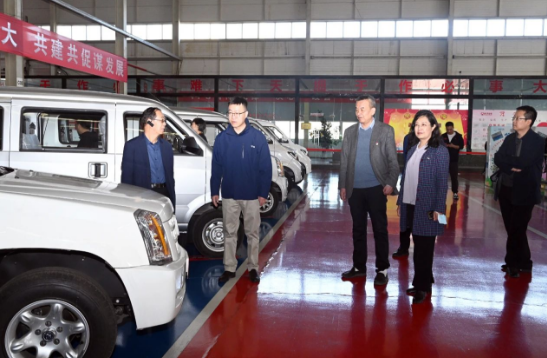 省小企业发展促进局调研组在伟德国际1946汽车调研