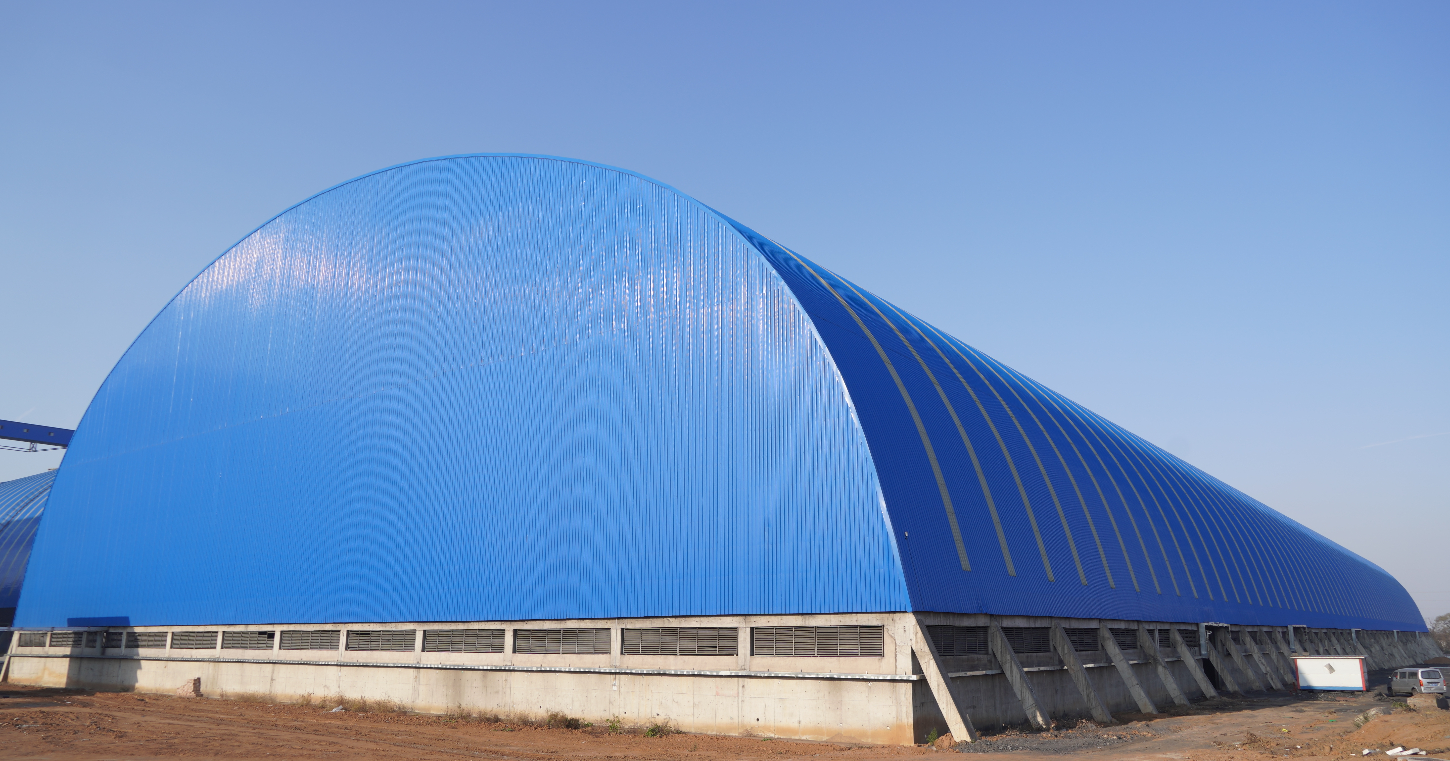 高标准！智能化！伟德国际1946煤炭新建储运枢纽进入调试阶段