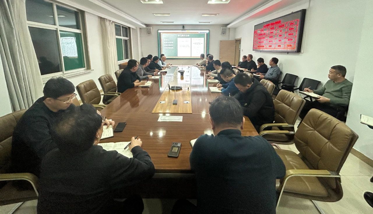 联盛公司开展开工第一课宣讲活动