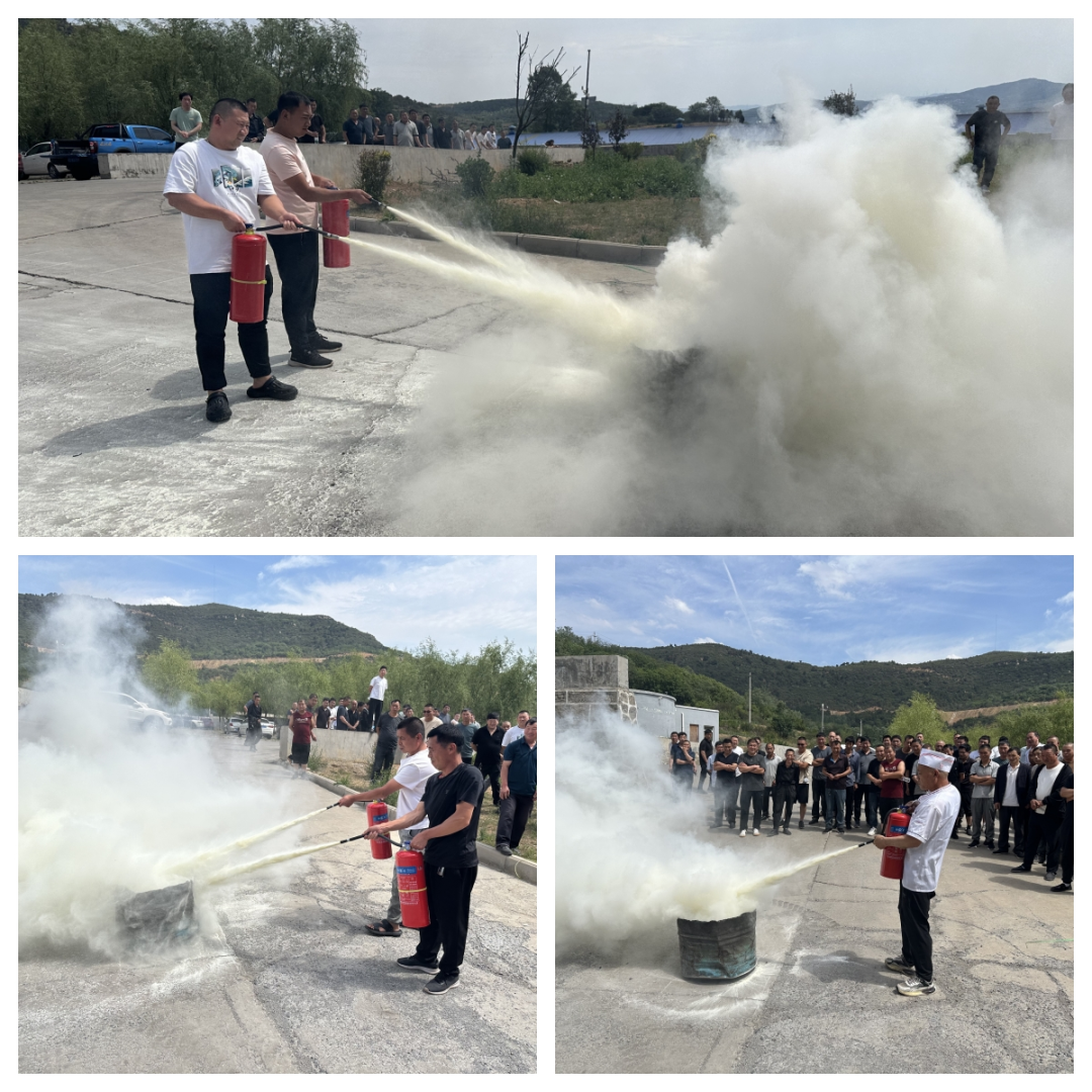 筑牢安全“防火墙”！西掌煤业开展实战消防演练