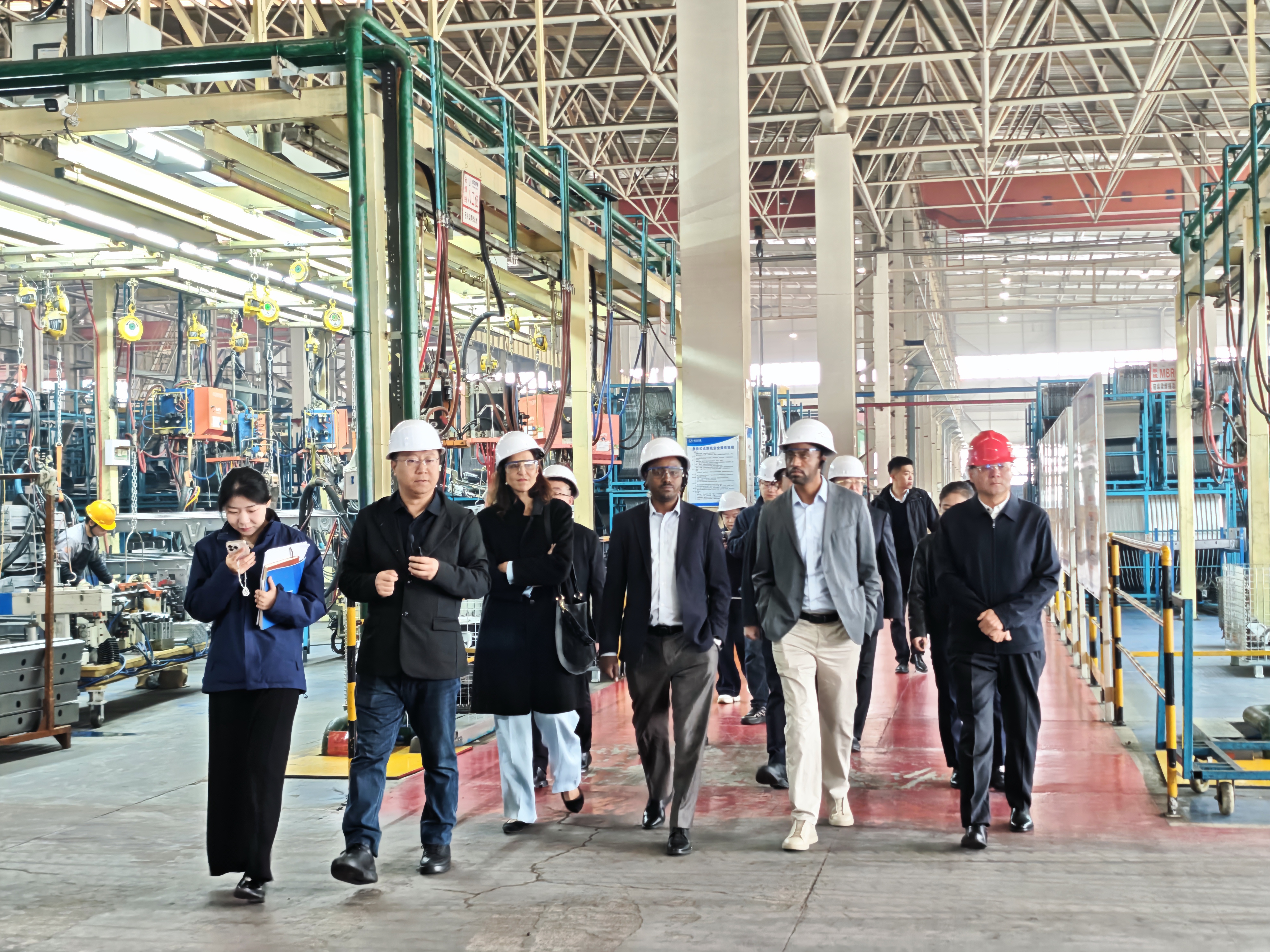 埃塞俄比亚考察团到访伟德国际1946 共商合作发展新机遇‌