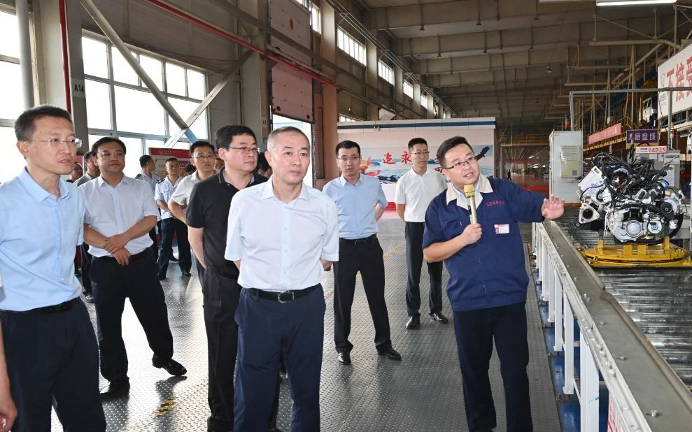 【集团要闻】山西省税务局局长一行莅临伟德国际1946汽车参观调研