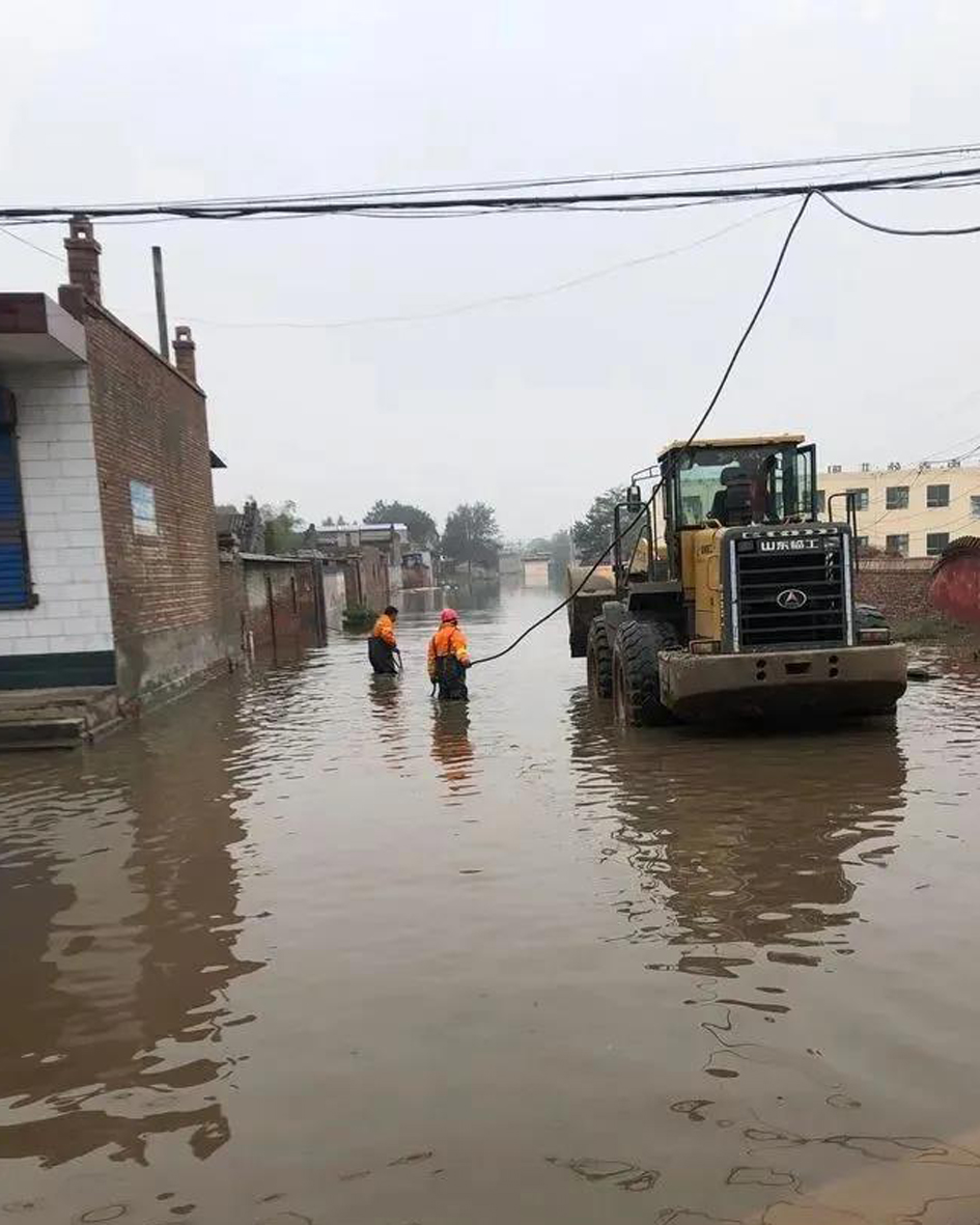【救援简讯】伟德国际1946联盛公司救援队顺利完成第一阶段排水任务