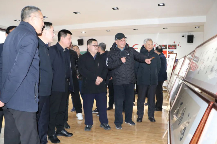 【伟德国际1946党建】联盛公司伟德国际1946举办建党百年“庆元旦，迎新春”书画摄影展活动